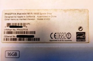 Ipad Mini 1 - A1432 - 16 Gb