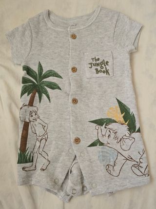 Pelele libro de la selva 3-6m