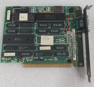 TARJETA GRAFICA ISA 8 BITS PARADISE PVC2