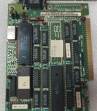 TARJETA GRAFICA ISA 8 BITS PARADISE PVC2