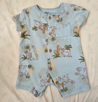 Pelele libro de la selva azul 3-6m