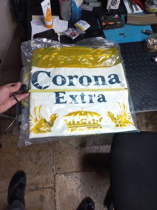 Bottiglia gonfiabile corona 