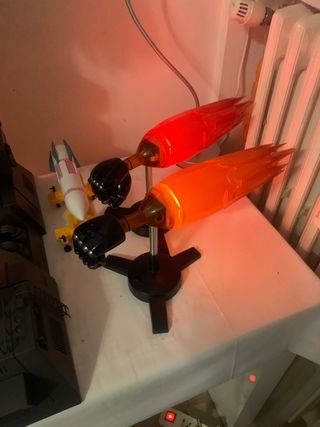 Mazingaz alto 70cm in ferro e plastica