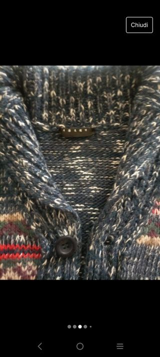 Cardigan invernale bambino Sisley anni 8