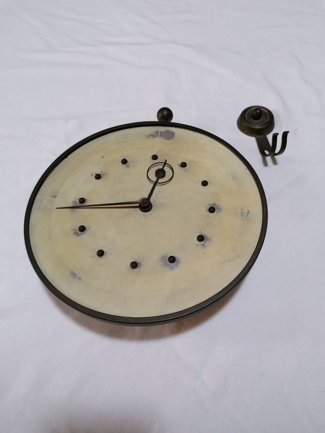 Orologio da parete ottone vintage