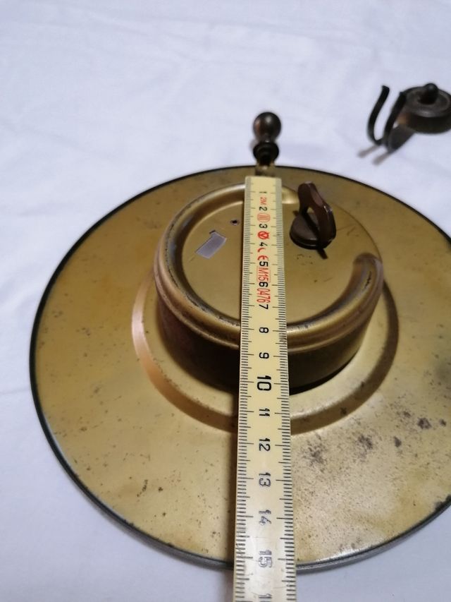 Orologio da parete ottone vintage