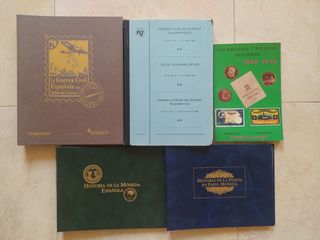 Libros filatelia y numismática