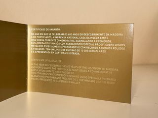 2 euro Portogallo 2019 Madeira Proof BE Folder FS