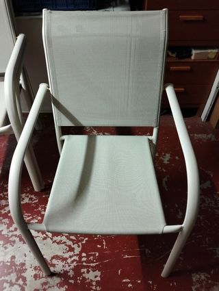 Par de sillas de jardin