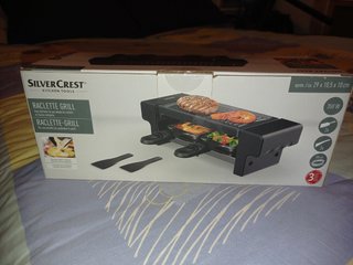 Raclette Grill plancha sin abrir