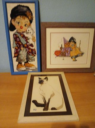 Cuadros punto de cruz