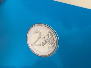 2 euro Portogallo 2022 Prima Trasvolata Proof BE