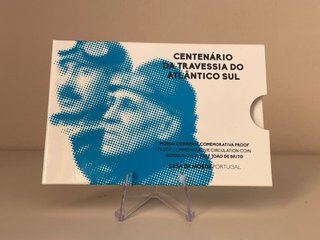 2 euro Portogallo 2022 Prima Trasvolata Proof BE