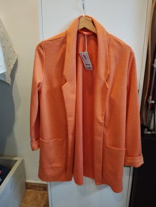 Americana naranja talla S