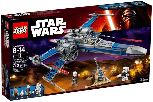 Lego Star Wars 75149 - Caccia X-Wing della Resistenza