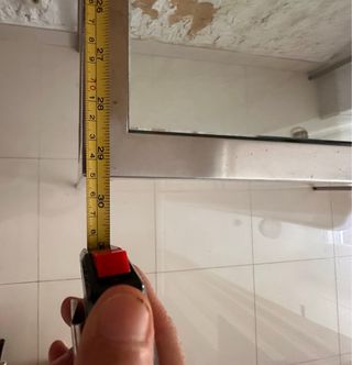 Mesa cristal y metal vintage