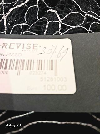 Body in pizzo Revise M