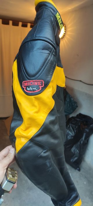 Chaqueta moto cuero