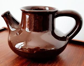 Caraffa in Ceramica Vintage marrone