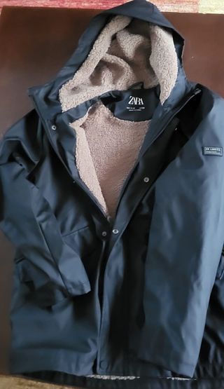 Cazadora impermeable polar