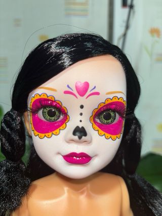 Nancy New Catrina Mexicana desnuda nueva