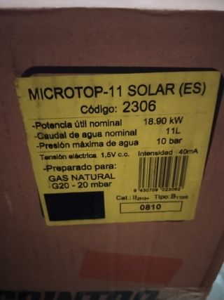 Termo Gas Natural