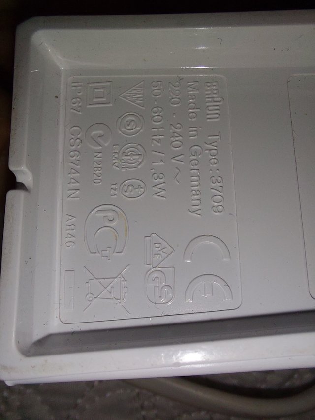 Cargador cepillo eléctrico