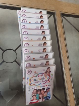 Inglés para niños ,dvd sing with us