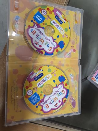 Inglés para niños ,dvd sing with us