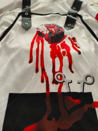 Disfraz doctor sanguinario niños