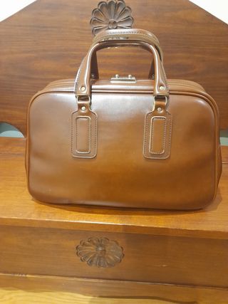 Bolso, o maletin de viaje, vintage