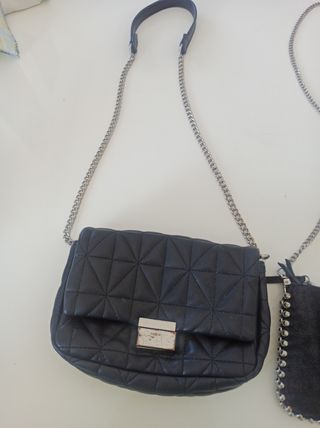 Bolsos de zara, color negro