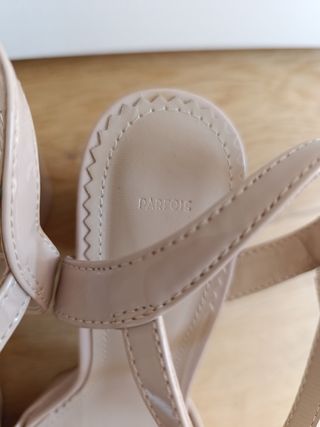 Calzado ceremonia plataforma