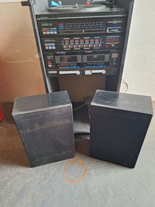 Equipo de música retro vintage Amstrad