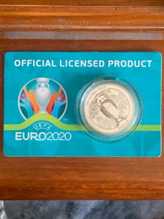 Moneda 1 oz EUROCOPA 2020