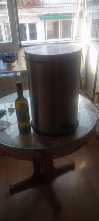 Cubo basura acero inox