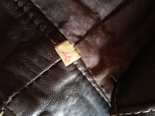 Pantalón de cuero/ napa