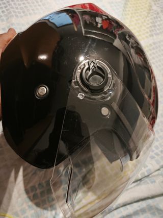 Casco de motos David Model 020 y candado alarma