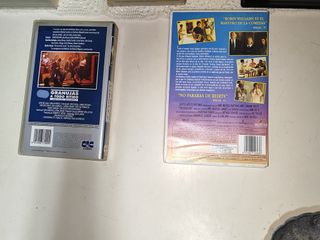 Lote de 5 peliculas clasicas de video VHS