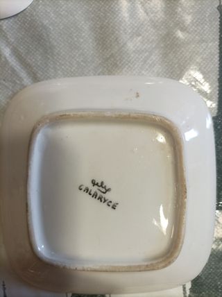 Tres platos calaryce