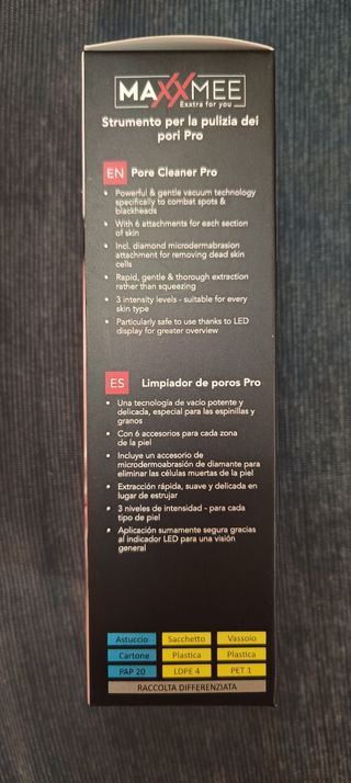 Strumento per la pulizia dei pori