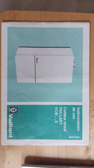 Caldera gas Vaillant VCW 242
