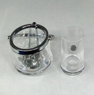 Bicchieri + secchiello ghiaccio vintage anni '70