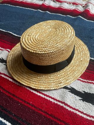 Sombrero verano vintage talla 58