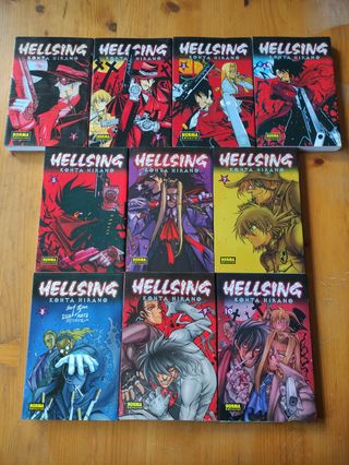 Colección HELLSING por Kohta Hirano