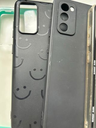 Lote 4+2 fundas para Galaxy S20 FE