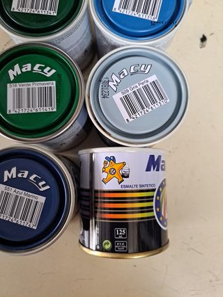 Esmalte pintura Macy 125ml.