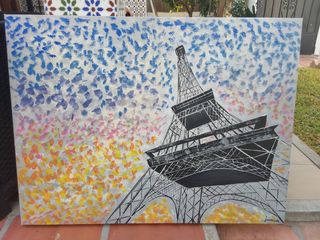 Cuadro torre eiffel ikea