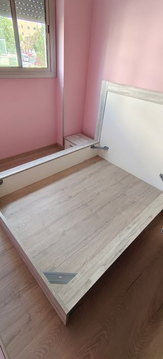 Estructura+base tapizada 135*190