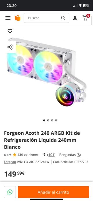 Refrigeracion liquida cpu